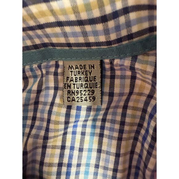 Ted Baker London Red Microstripe Polo Shirt Size 7 (XL) - Picture 6 of 8